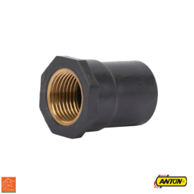 Faucet Brass Socket 20mm (Wing Back) - Anton