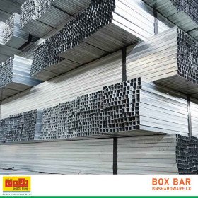Lanwa Steel Square Tube (Box Bar) 80 x 80 mm - 5.5 Meter | Best Steel Price in Sri Lanka