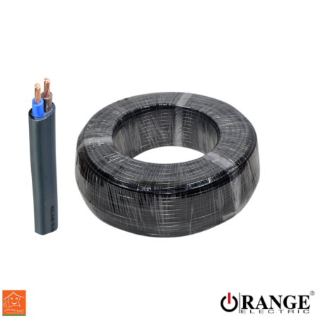 Orange 50/0.25mm Black 2.5mm2 Flexible Wire