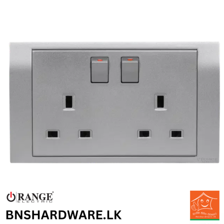 Akoya 13A Twin Socket - Orange