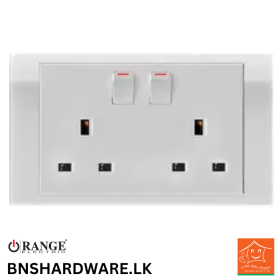 Akoya 13A Twin Socket - Orange