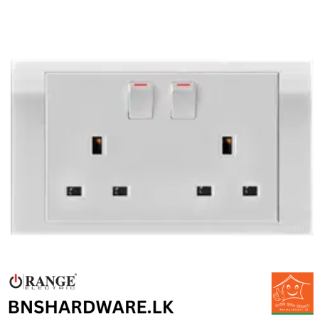 Akoya 13A Twin Socket - Orange