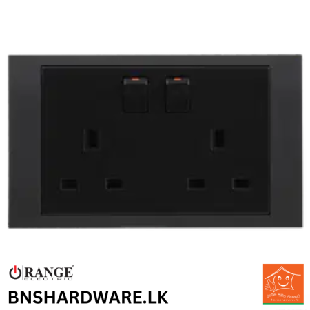 Akoya 13A Twin Socket - Orange