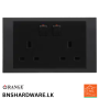 Akoya 13A Twin Socket - Orange