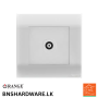 Akoya Television Socket - Orange