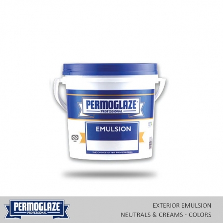 Permoglaze Exterior Emulsion Natural & Cream - Colors