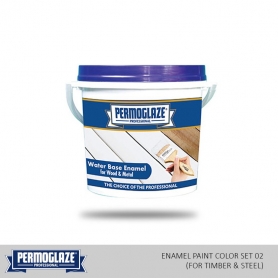 Permoglaze Water Base Enamel Paint Color Set 02 (For Timber & Steel)