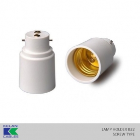 Kelani Lamp Holder B22 (Pin Type)