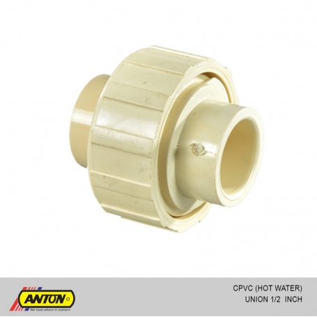 Anton C PVC (Hot Water) Union 1/2