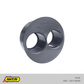 Anton Drainage Fittings - Plug 110 50/50