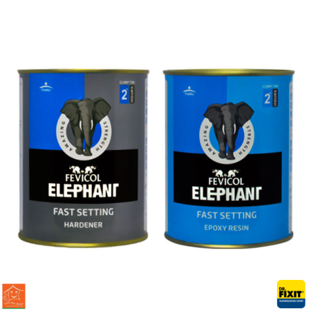 Fevicol Elephant Fast Setting Combo Pack (Epoxy Resin + Hardner)