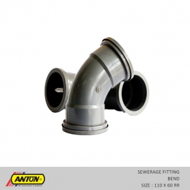 Anton Sewerage Fittings - SW/Bend 110 x 60 RR