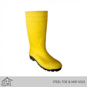 Gumboot (Steel Toe & Mid Sole)
