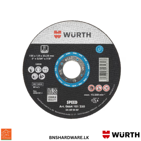 Cutting Disc - Wurth