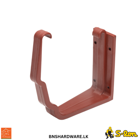 S lon Gutter Bracket Outer- Brown
