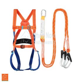 Full Body Safety Harness With Lanyards (HQ)