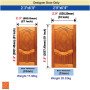Embossed Designer Door 4