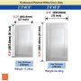Embossed Painted White Door 6