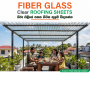 Fiber Glass Corrugated Transparent Sheet (Width - 3.5ft)