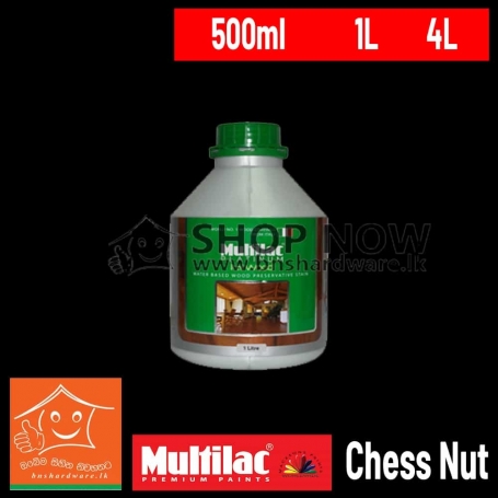 ITAL WOOD EXTERIOR WATER BASED WOOD PRESERVATIVE STAIN - Chess Nut