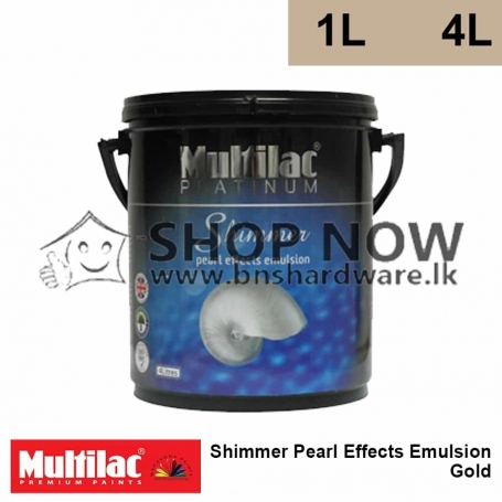 Multilac Shimmer Pearl Effects Emulsion - Gold