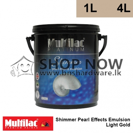 Shimmer Pearl Effects Emulsion - Light Gold