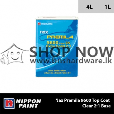 Nax Premila 9600 Top Coat Clear 2:1 Base