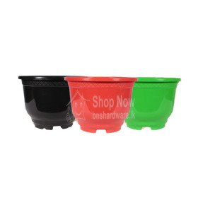 Lakwa Round Pot - Diameter 17cm