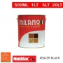 Milano Pu Top Coat Lacquer Sealer Black