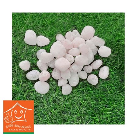 B N S Milky White Pebbles - 1 Kg