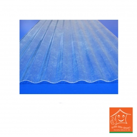 Fiber Glass Corrugated Transparent Sheet (Width - 3.5ft)