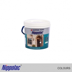 Nippolac Weather Proof 4L White & Colours (Colour pack 1)