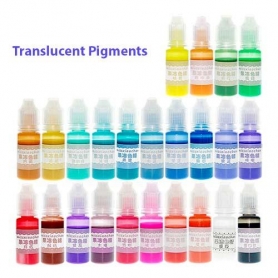 Translucent Jelly Pigments for Epoxy Resin, Soap Making
