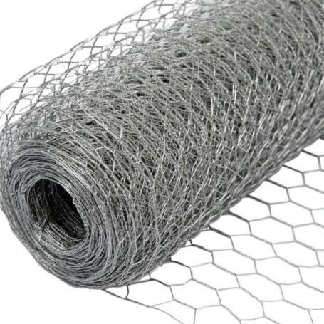 Galvanized Hexagonal Wire Mesh (Chicken Mesh) - 1m(H) x 30m(L)