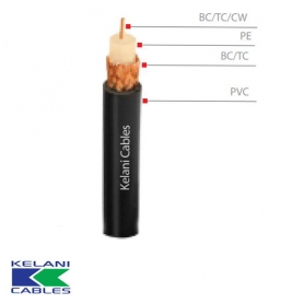 Kelani Coaxial Cable 1/0.80mm - 5C2V 100m