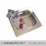 Sink 17 x 18 In x 0.5mm [Slim] (Bowl Only) (Lay On)