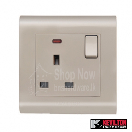 Kevilton Modular 13A Socket with Neon