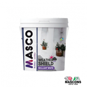 Masco Weather Shield Wall Paint (Brilliant White)