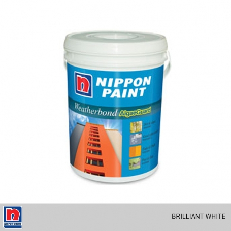 Nippon Weatherbond Algae Guard Brilliant White (Exterior Use)
