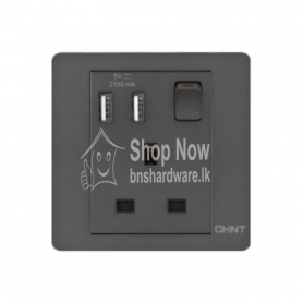 Chint 13A Switch Socket Outlet with USB