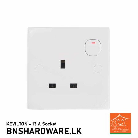 Buy Kevilton 13 A Socket Online in Sri Lanka | High-Quality Electrical Switches at Best Prices