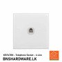 Buy Kevilton Telephone Socket - 4 Line Online in Sri Lanka | High-Quality Electrical Switches at Best Prices