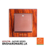 Buy Kevilton 1 Gang 1 Way Switch Mahogany Online in Sri Lanka | High-Quality Electrical Switches at Best Prices