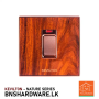 Buy Kevilton 20 A Double Pole W/N Switch Mahogany Online in Sri Lanka | High-Quality Electrical Switches at Best Prices
