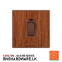 Buy Kevilton 20 A Double Pole W/N Switch Teak Online in Sri Lanka | High-Quality Electrical Switches at Best Prices