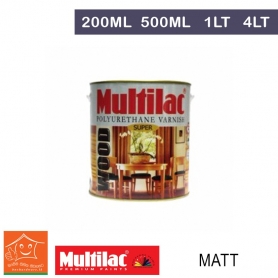 Multilac Polyurethane Varnish - Matt