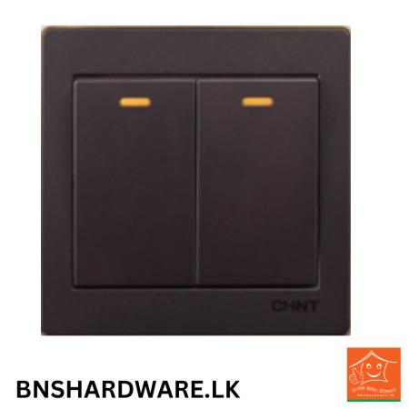 2 Gang two Way Switch - Chint